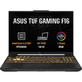 Asus Tuf F16 (2025) Fx607vu Intel Core 5 210h 8 Cores W/ Nvidia Rtx 4050 6gb Ddr6 & 16" Ips 144hz Display Black